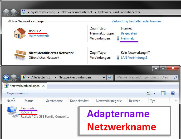 Update Für Deutsch Auf Netzwerkverbindung Wird Gewartet Netzwerkname ändern (Windows 10, 7 und 8) – so geht's