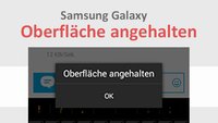 Lösung: Samsung Galaxy – Oberfläche angehalten (S3, S2, Tab3 etc.)