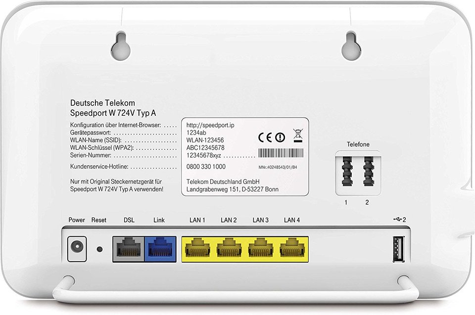 Speedport W723v Typ A Als Access Point Einrichten Speedport W724V konfigurieren & einrichten – so geht's
