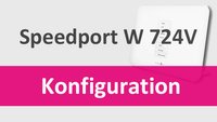 Speedport W724V konfigurieren & einrichten – so geht's