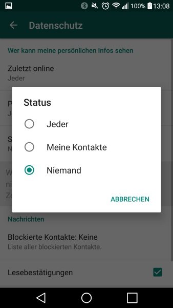 whatsapp-leerer-status
