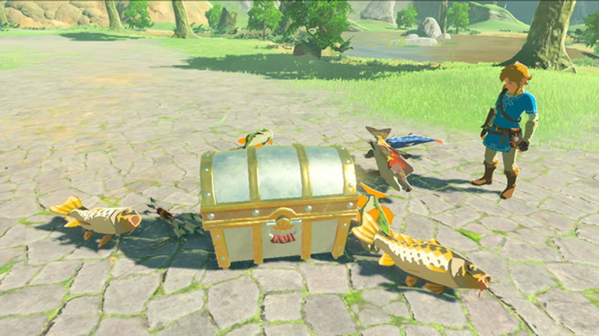 Mit den Amiibos in Zelda: Breath of the Wild bekommt ihr massig Items und Truhen.