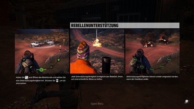 Ghost Recon Wildlands Rebellenunterstützung