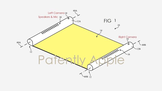 iPhone der Zukunft: Apple patentiert Gerät im Schriftrollen-Design