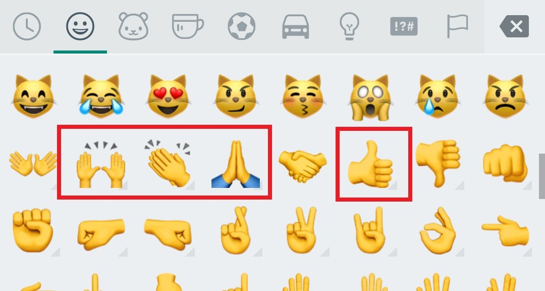 Welcher emoji bedeutet was