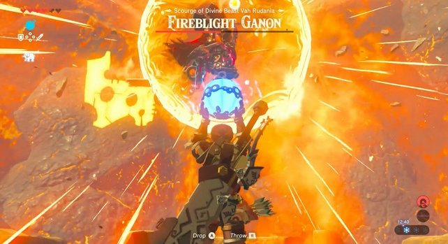 Zelda Breath of the Wild Ganons Feuerfluch