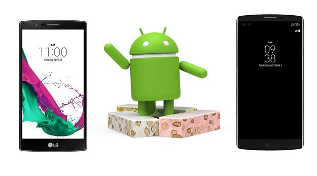Überraschung: LG G4 und LG V10 bekommen doch Android 7.0 Nougat