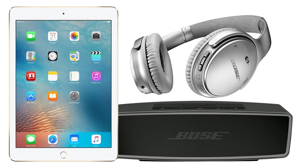 Otto Technik Sale: Apple iPad Pro 9,7", AirPods, Bose SoundLink Mini 2 und mehr + 15 € Rabatt