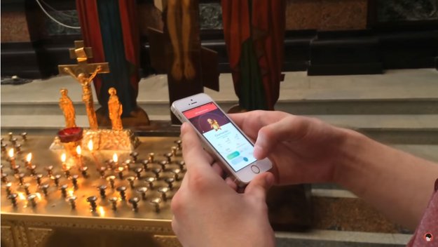 Junger Russe spielt in der Kirche Pokémon GO – jetzt drohen ihm bis zu fünf Jahre Haft