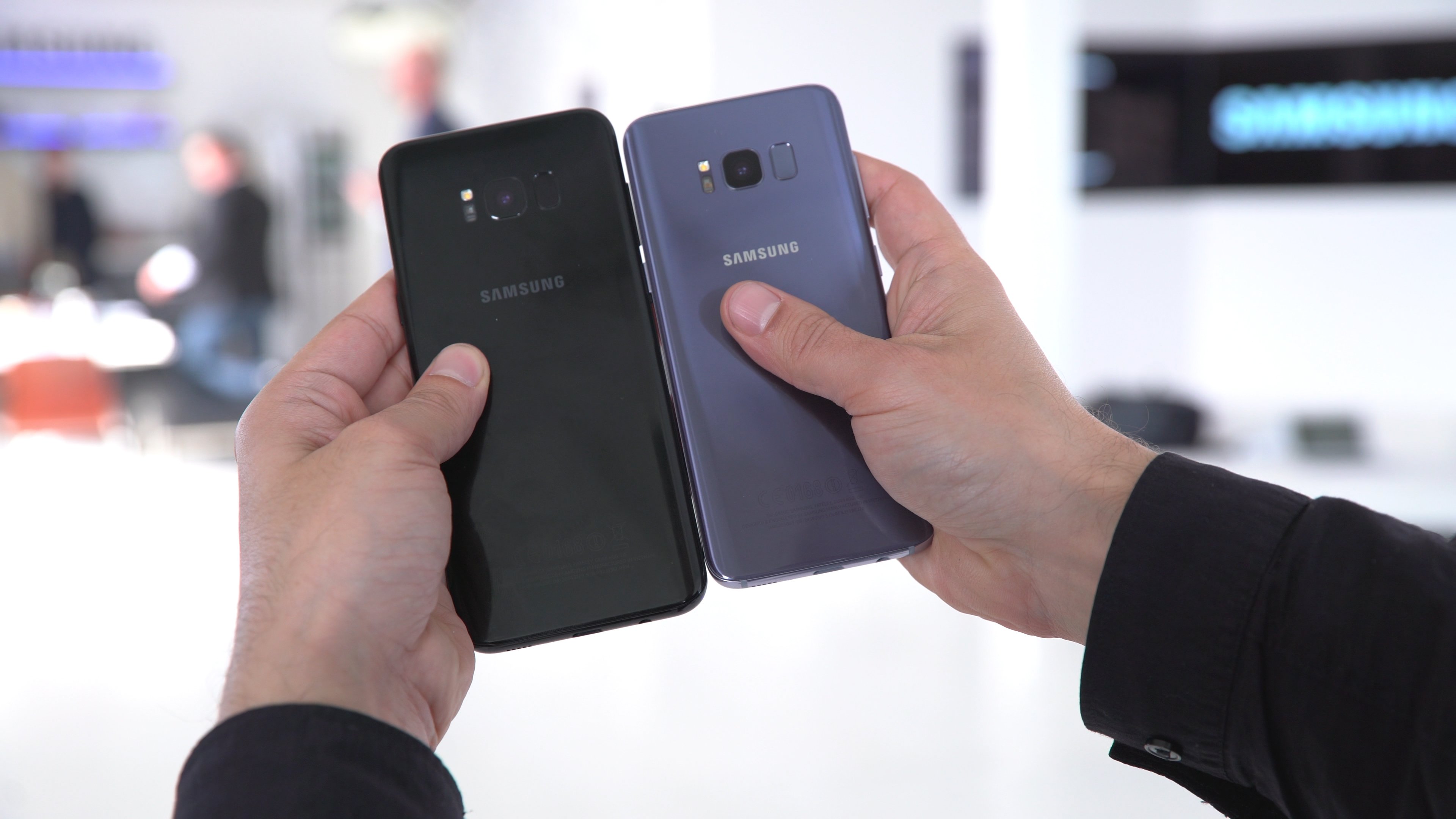 Samsung Galaxy S8 Vs Galaxy S8 Plus Im Vergleich Unterschiede Und Gemeinsamkeiten Giga