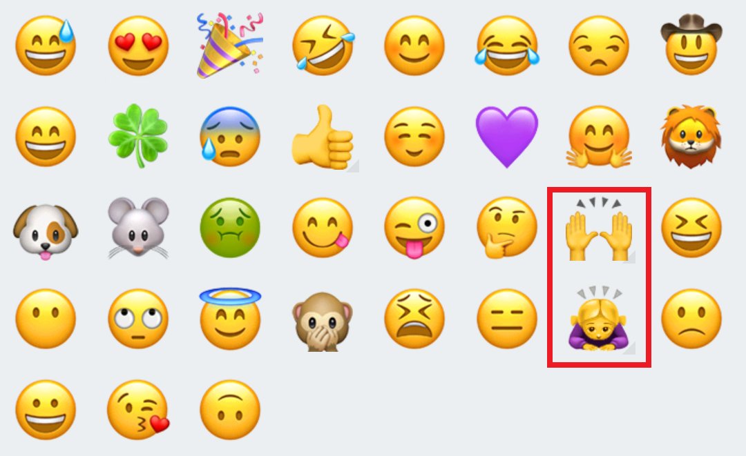 Bei whatsapp smileys bedeutung Das meinen