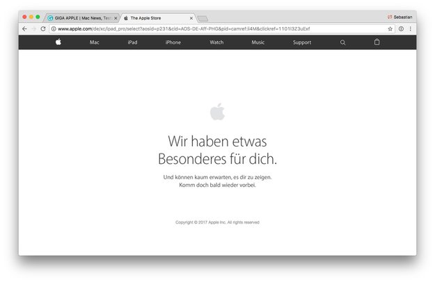 Apple Online Store: Wartung könnte Hinweis auf neue Produkte sein (Update)