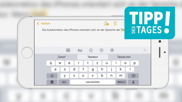 Sprache der Autokorrektur von iPhone & iPad umstellen (Mini-Tipp)