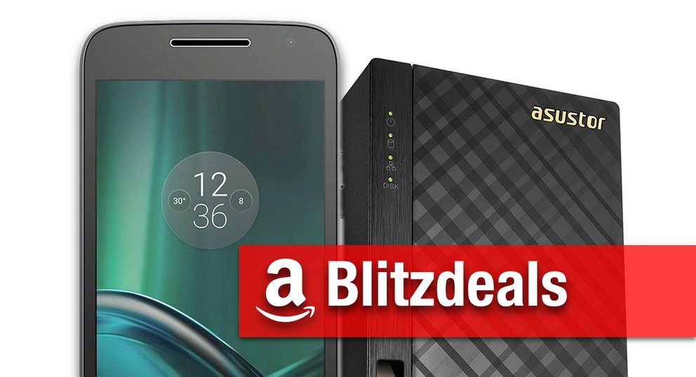 Blitzangebote: Moto G4 Play, Speichererweiterung fürs iPhone, NAS mit HDMI-Anschluss zum Bestpreis