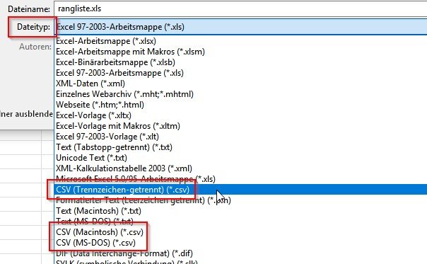 Eine Excel CSV Datei Erstellen So Geht s 