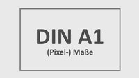 DIN A1: Maße in cm, mm & Pixeln – Wie groß ist das Posterformat?