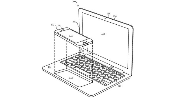 Apple: Patent zeigt MacBook-iPhone-Hybrid