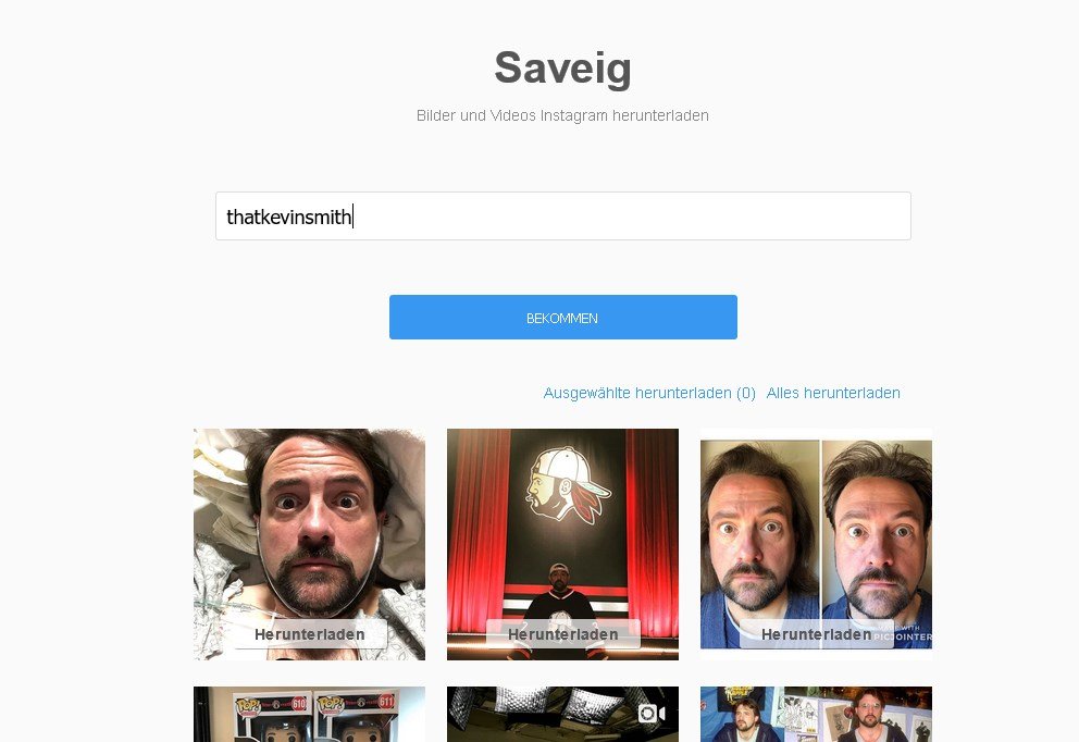 Instagram Bilder Download