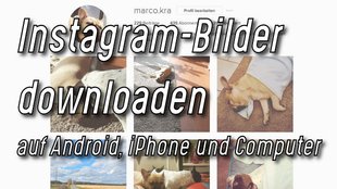 Instagram: Bilder-Download in Browser, Android & iPhone