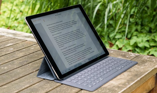 12,9" iPad Pro mit Smart Keyboard