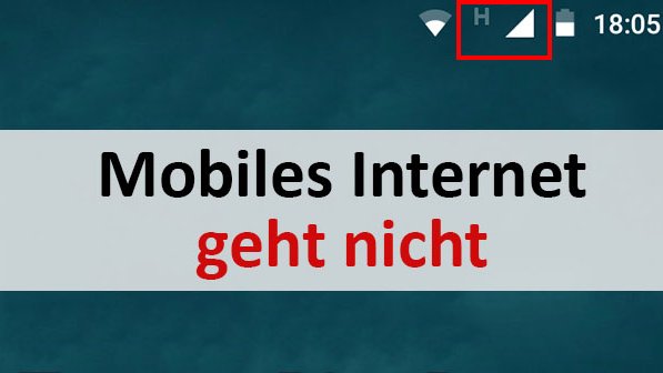 Vodafone Mobiles Datennetzwerk Konnte Nicht Aktiviert Werden Lösung: Mobiles Internet funktioniert nicht