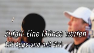 Münze werfen mit Apps, Siri und Alexa