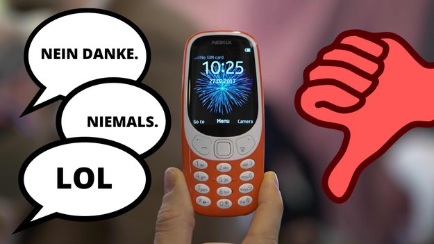 Meinung: Das Nokia 3310 ist ein alter Gag