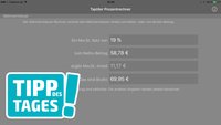 App-Tipp: Prozentrechner für iPhone & iPad