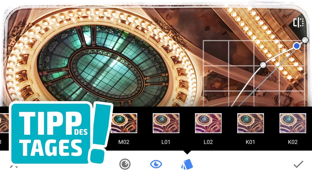 Tipp: Foto-Looks in Snapseed erstellen, übertragen und teilen