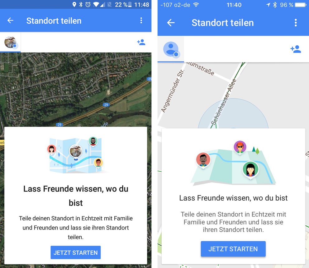 standort-teilen-google-maps-android-ios