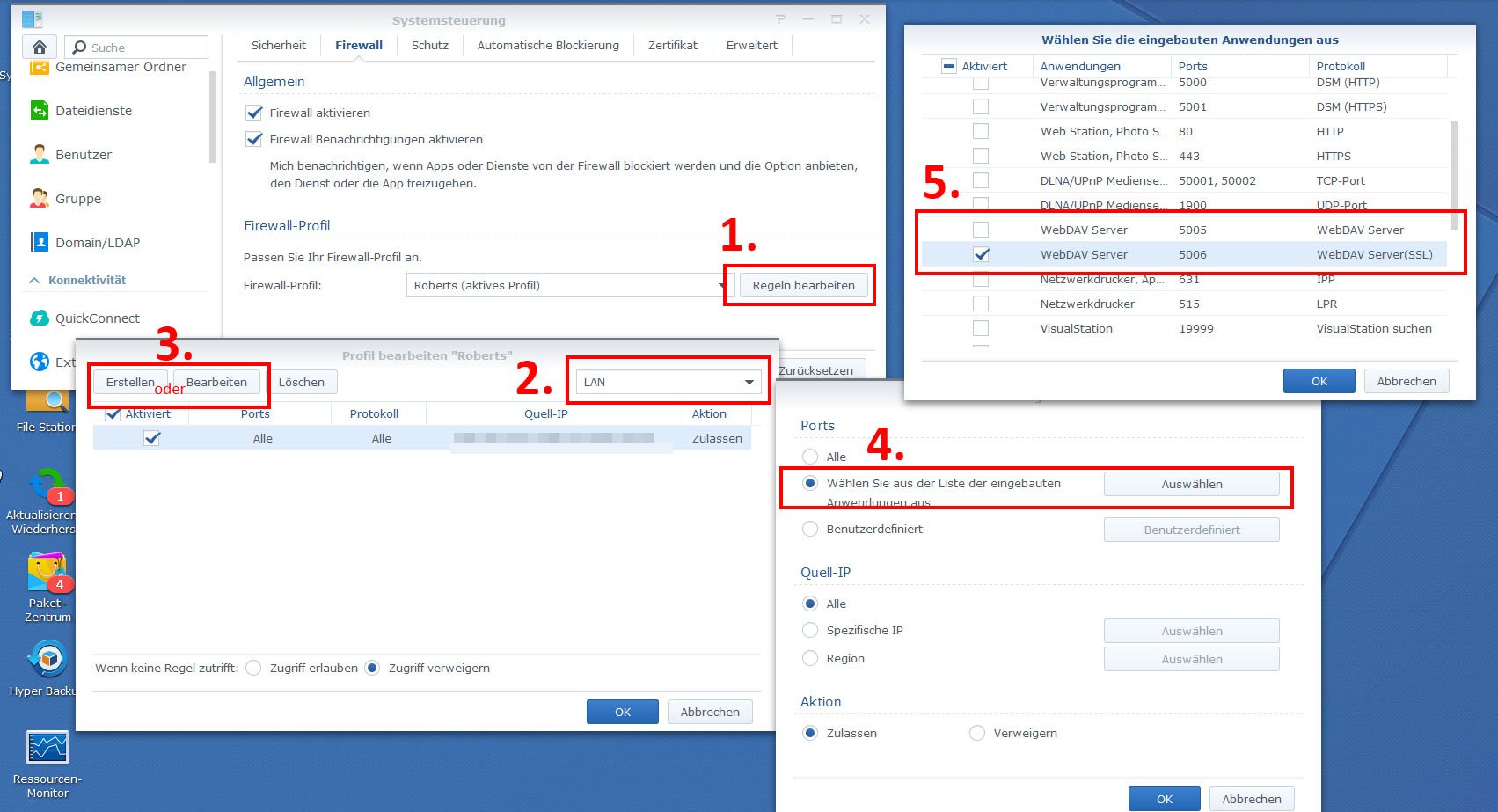 what is synology webdav server mac