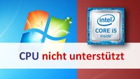 Lösung: Ihr PC verwendet einen unter dieser Windows-Version nicht unterstützten Prozessor