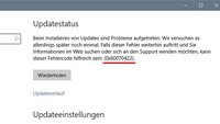 Lösung: 0x80070422 – Fehler bei Update-Suche