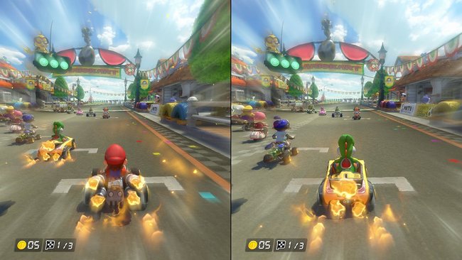 Mario Kart 8 Deluxe führt den beliebten Fun-Racer endlich zurück zu seinen Couch-Coop-Wurzeln.