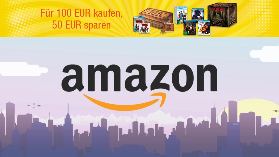 Amazon-Aktion: Für 100 € kaufen, 50 € sparen