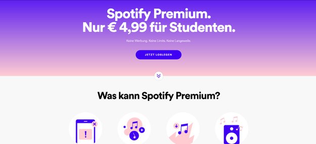 Spotify Premium: Studentenrabatt ab sofort auch in Österreich und der Schweiz