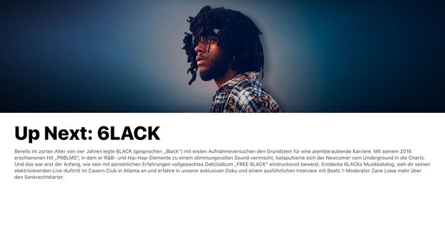 Apple Music „Up Next”: Doku-Serie zeigt neue Künstler