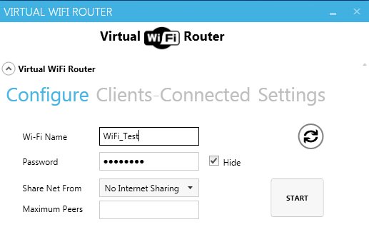Virtual-WiFi-Router