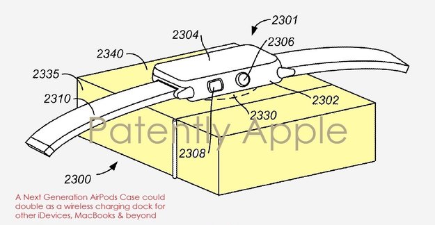 iPhone und Watch aufladen: Apple-Patent beschreibt Power-Bank-Funktion für AirPods-Hülle
