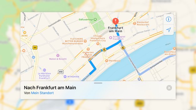 Apple Karten mausert sich