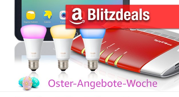 Oster-Angebote-Woche: Philips Hue, FRITZ!Box 7490, Galaxy Tab S2, Samsung TVs und mehr
