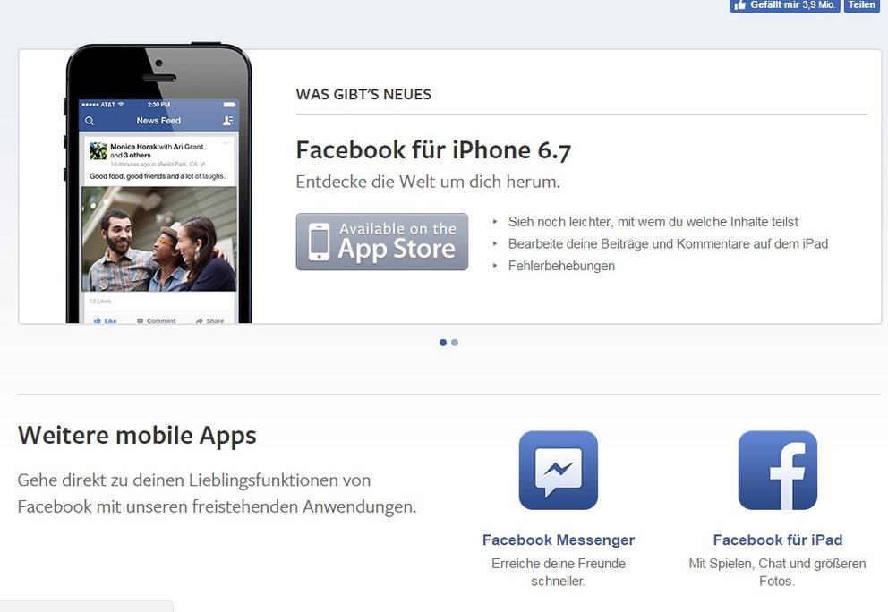 facebook-app-aktuell