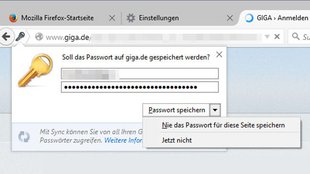 Firefox: Passwort-Speichern wieder aktivieren – so geht's