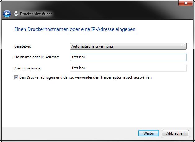 Nutzt „fritz.box“ als Hostnamen / IP-Adresse.