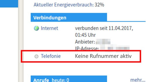 1 Rufnummer Aktiv Davon Keine Registriert 1und1 Lösung: Fritzbox – Keine Rufnummer aktiv
