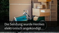 Die Sendung wurde Hermes elektronisch angekündigt – und nun?