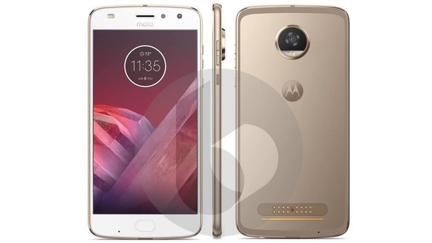 Pressebild zeigt: So sieht das Moto Z2 Play aus