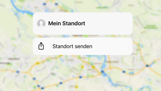 (Live-)Standort auf dem iPhone teilen, so gehts