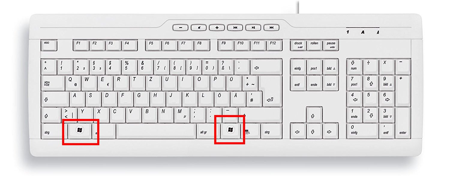 Windows Taste Wo Ist Sie Welche Funktion Tastenkombinationen Hat Sie