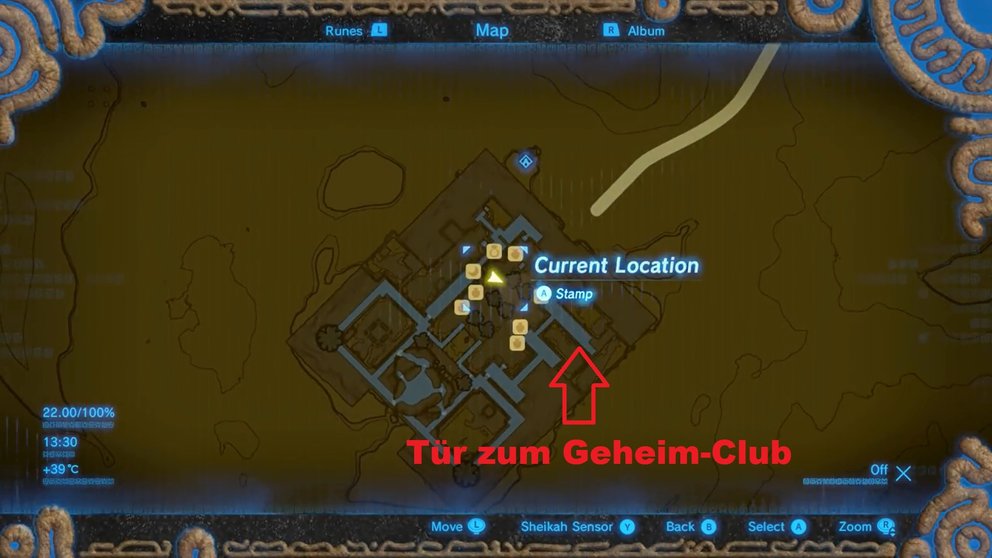 Zelda - Breath of the Wild: Gerudo-Passwort für den Geheim-Club